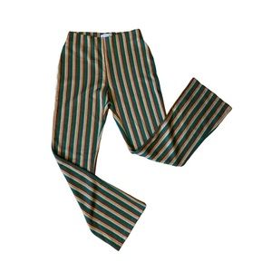 Urban Outfitters Striped Kick Flare High Rise Pants